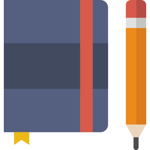 Notebook bookmark books address book icon