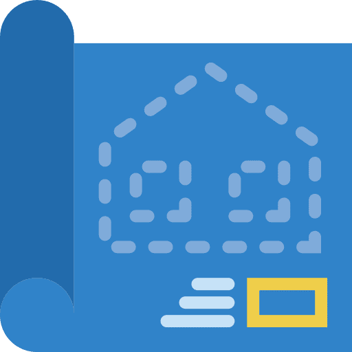 Blueprint blueprint map buildings icon