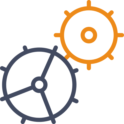 Settings configuration gear cogwheel icon
