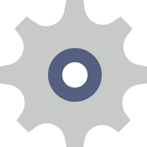 Settings setting configuration cogwheel icon