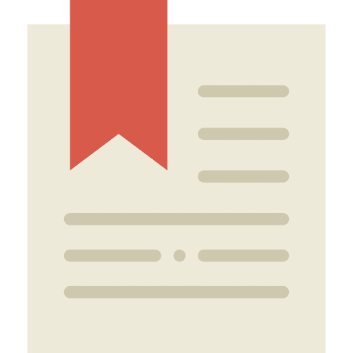 Bookmark interface shapes insignia icon