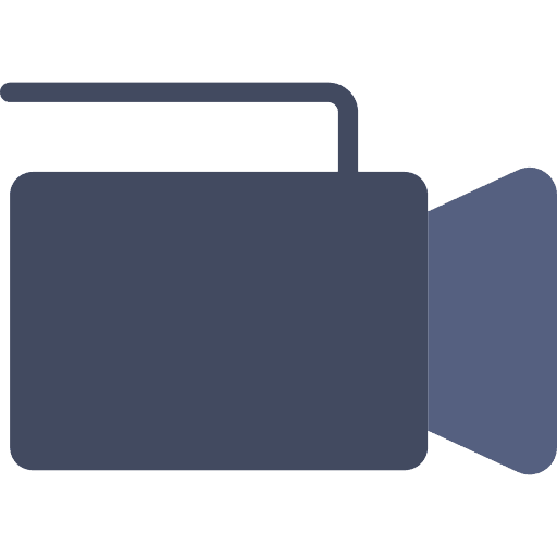 Video camera movie film ar camera icon