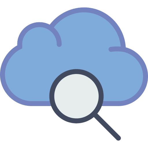 Cloud computing cloud computing multimedia data icon