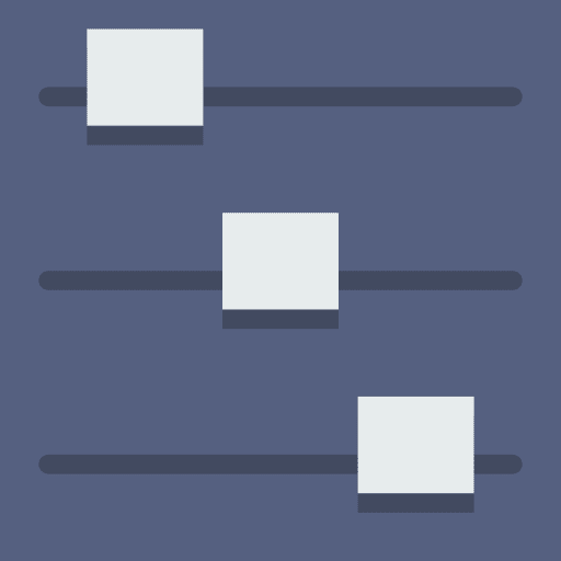 Controls settings adjust controls icon
