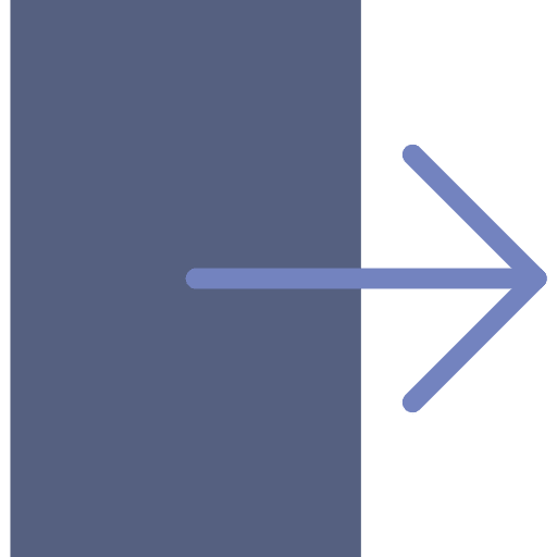 Exit check out multimedia log out icon