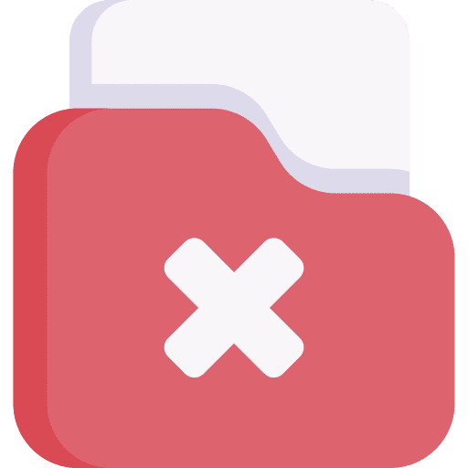 Folder business personal profile portfolio icon