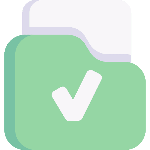 Approved folder approved checked icon Approved folder approved checked icon