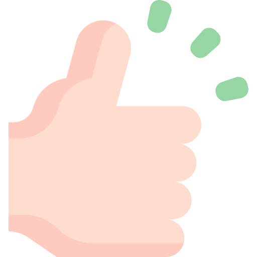 Thumbs up thumbs up quality approved icon Thumbs up thumbs up quality approved icon