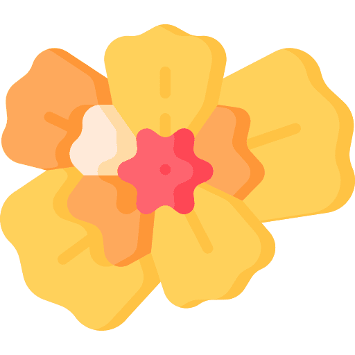 Mint marigold blossom flowers plant icon