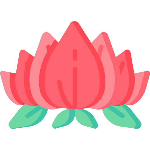 Lotus flower oriental meditation blossom icon Lotus flower oriental meditation blossom icon