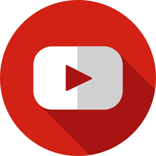Youtube videos logotype social media marketing icon