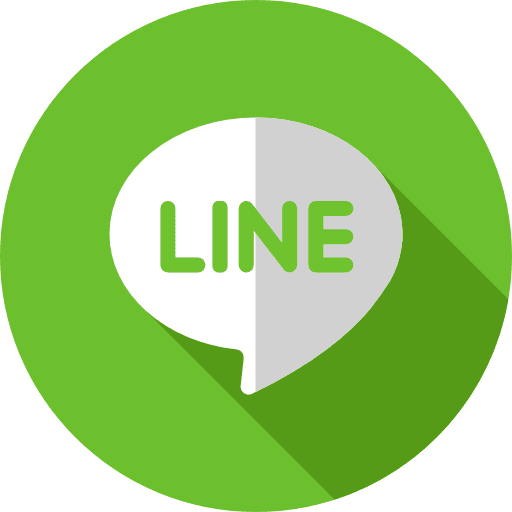 Line line logos social network icon Line line logos social network icon