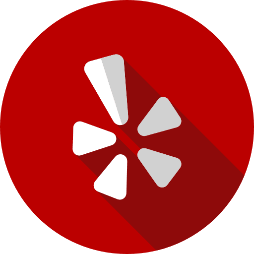 Yelp logotype social media brand icon Yelp logotype social media brand icon