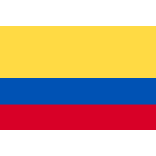 Colombia nation flags country icon