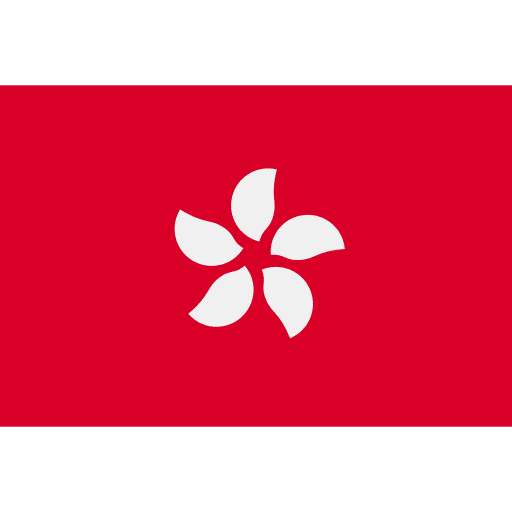 Hong kong flags nation world icon