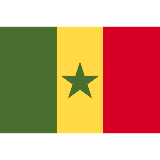 Senegal world country flag icon Senegal world country flag icon