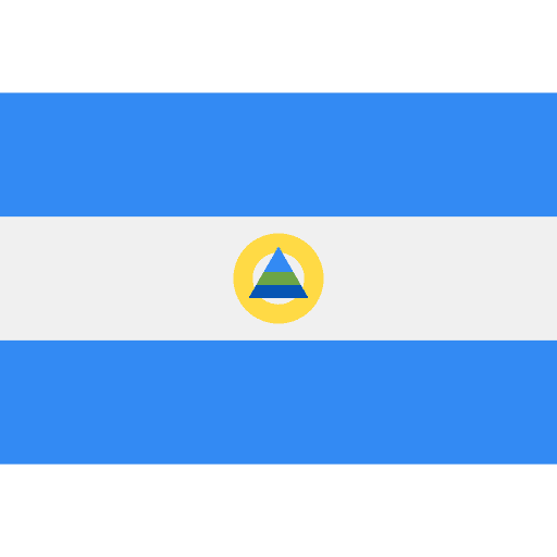 Nicaragua flags country flag icon Nicaragua flags country flag icon