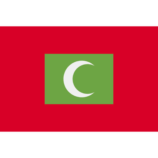 Maldives country flags nation icon Maldives country flags nation icon