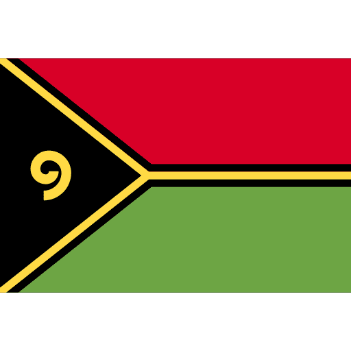 Vanuatu world nation flags icon Vanuatu world nation flags icon