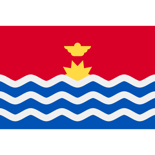Kiribati world flags nation icon Kiribati world flags nation icon
