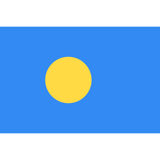 Palau world flag flags icon Palau world flag flags icon