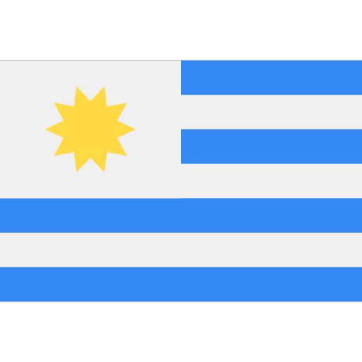 Uruguay nation flag country icon Uruguay nation flag country icon