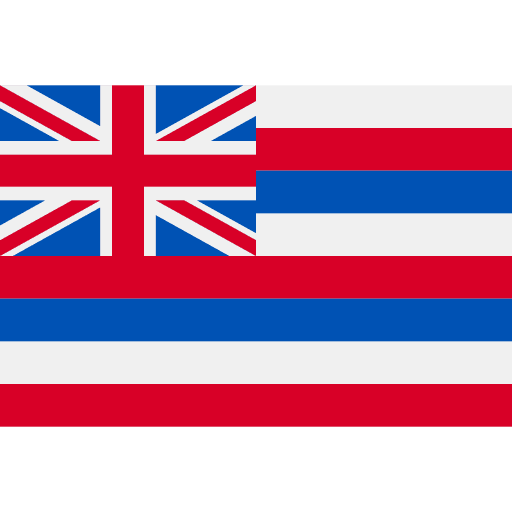 Hawaii flags world state icon Hawaii flags world state icon