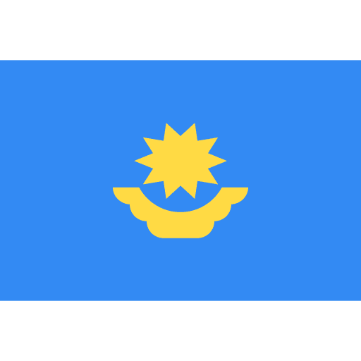 Kazakhstan flag nation country icon Kazakhstan flag nation country icon