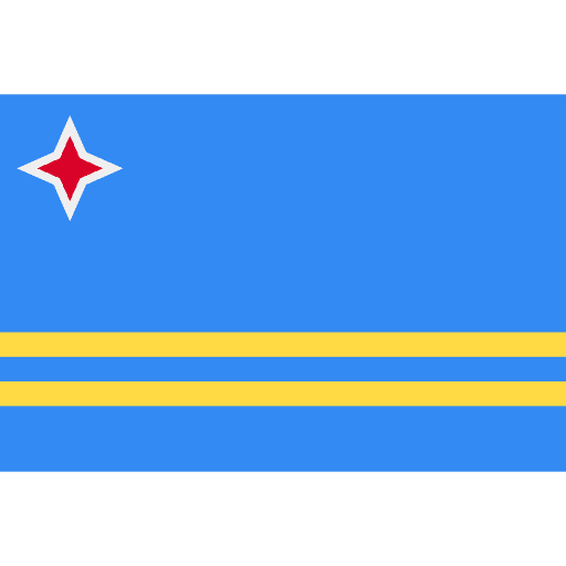 Aruba world nation flag icon Aruba world nation flag icon