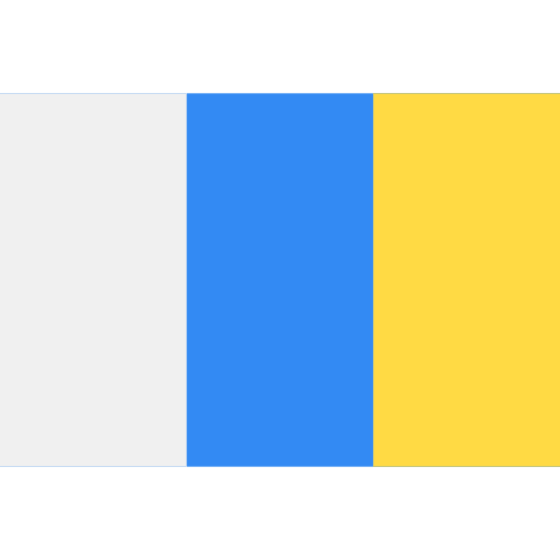 Canary islands world autonomous flag icon Canary islands world autonomous flag icon