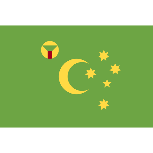 Cocos island flags flag country icon Cocos island flags flag country icon