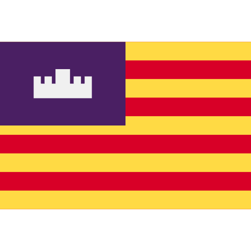 Balearic islands world flag region icon Balearic islands world flag region icon