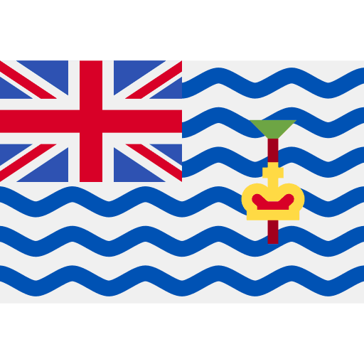 British indian ocean territory flags country nation icon