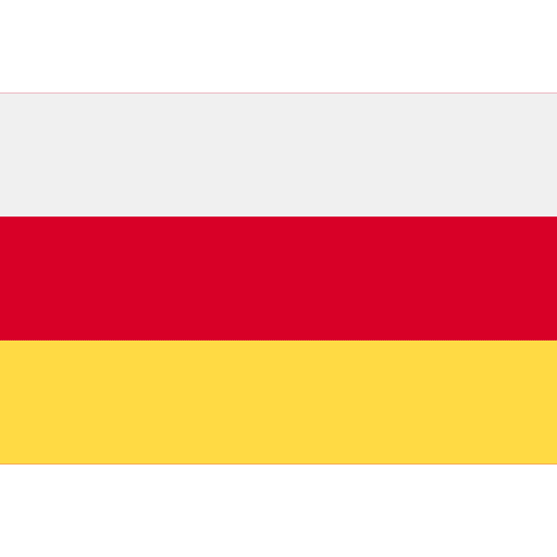 Ossetia nation country flags icon Ossetia nation country flags icon