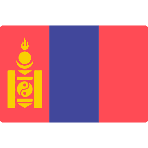 Mongolia flags country nation icon