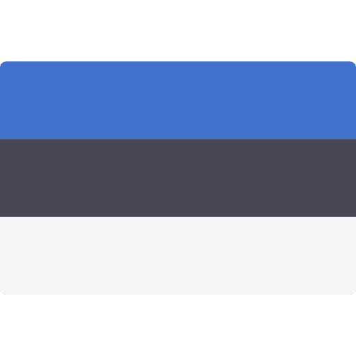 Estonia flag nation flags icon