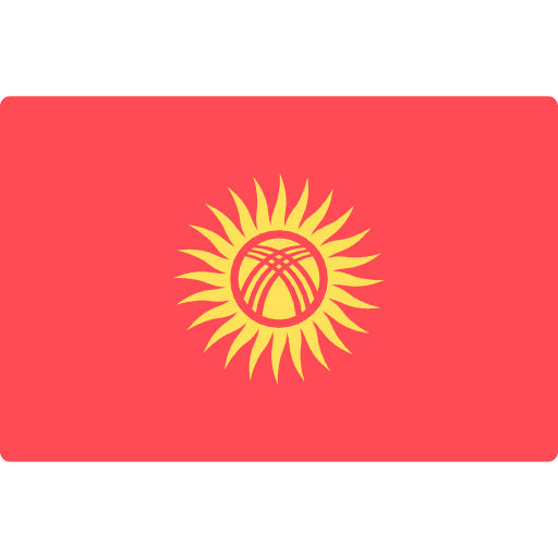 Kyrgyzstan flag world nation icon