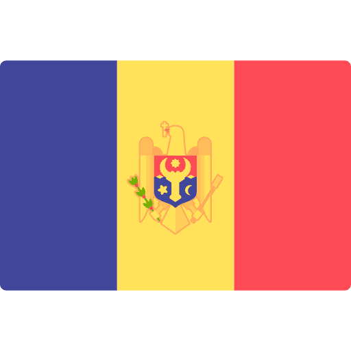 Moldova country world flag icon