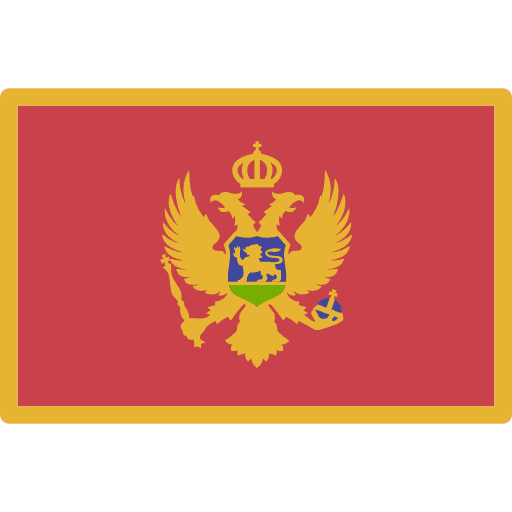 Montenegro flag world flags icon