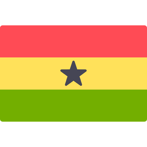Ghana world flags nation icon