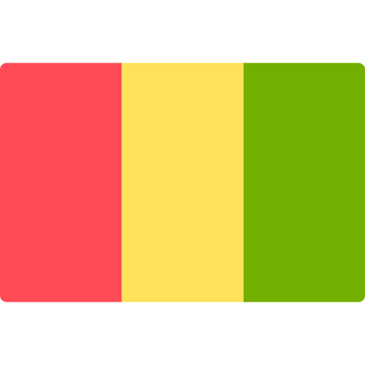 Guinea world guinea flags icon