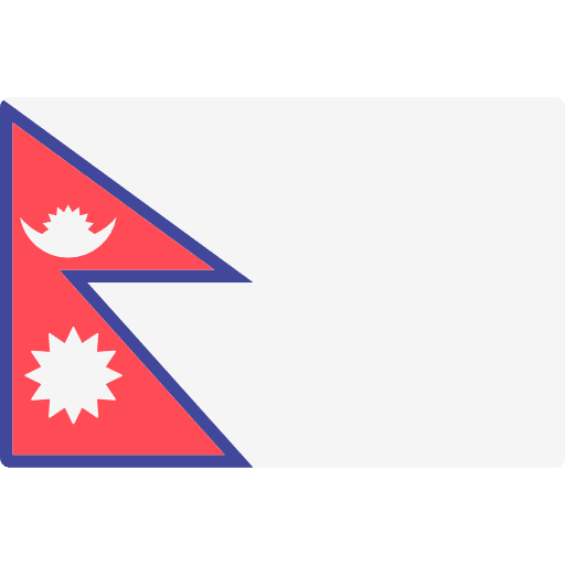Nepal flags flag nation icon