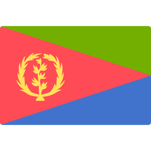 Eritrea country flags nation icon