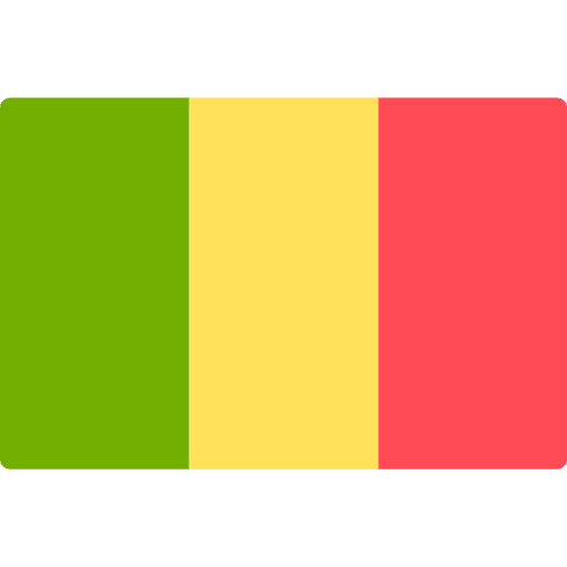 Mali nation flags flag icon