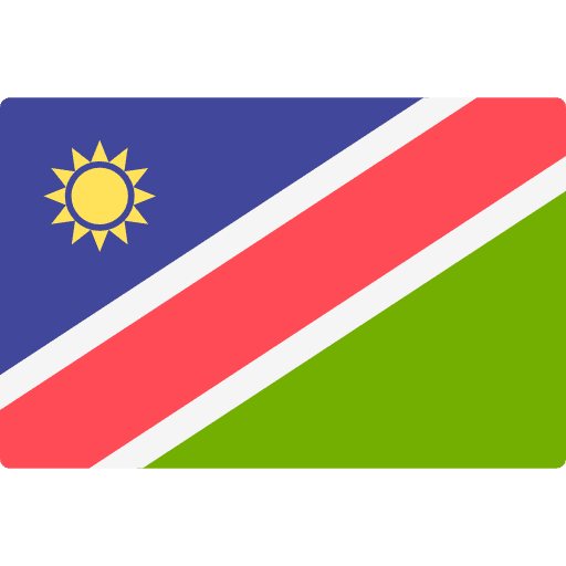 Namibia flag world namibia icon