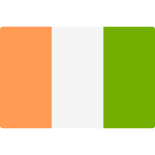 Ivory coast nation country flags icon