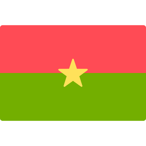 Burkina faso flags world nation icon