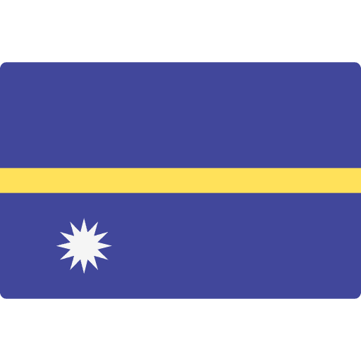 Nauru world flags nation icon