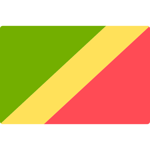 Republic of the congo world country flags icon