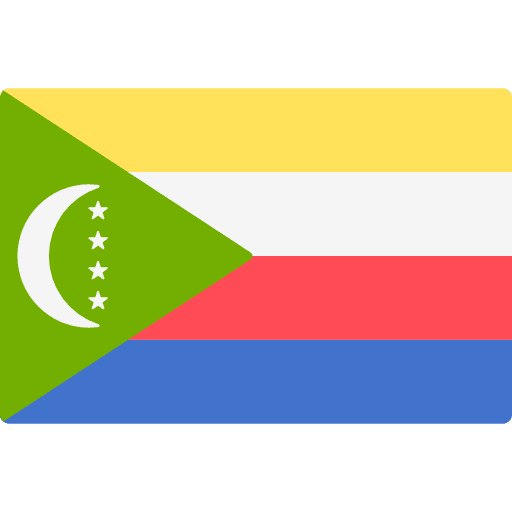 Comoros world flags nation icon